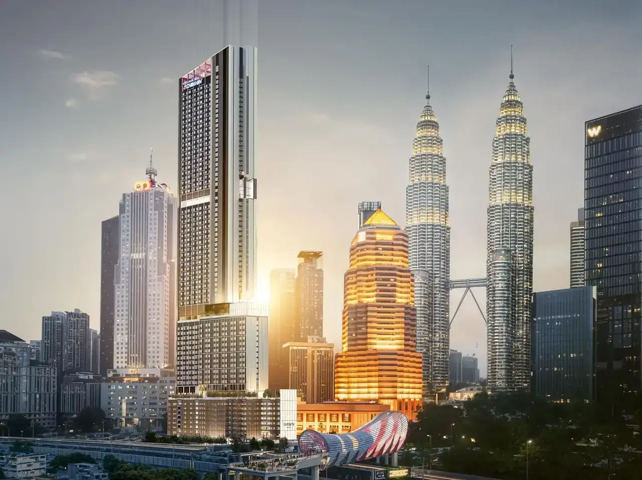 Dawn KLCC, Kampung Baru