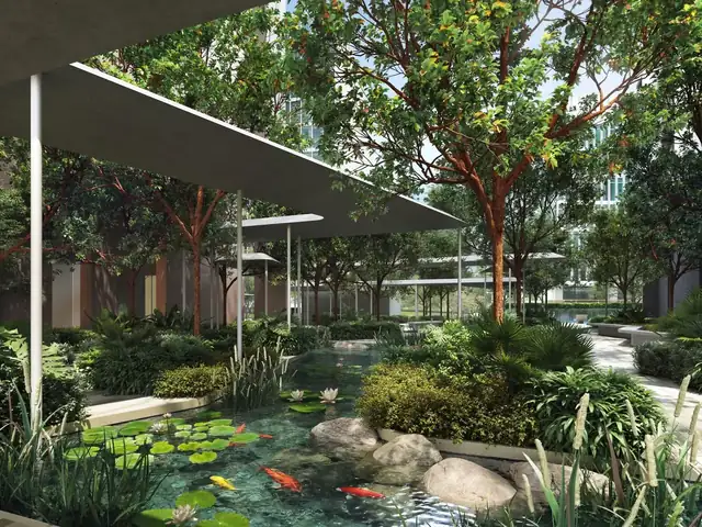 Enlace Suites, Pantai Sentral Park garden