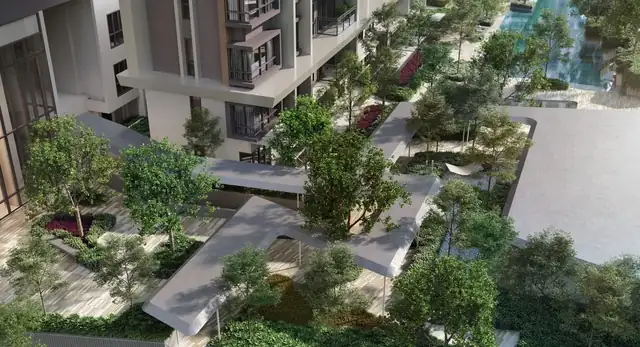 Enlace Suites, Pantai Sentral Park garden