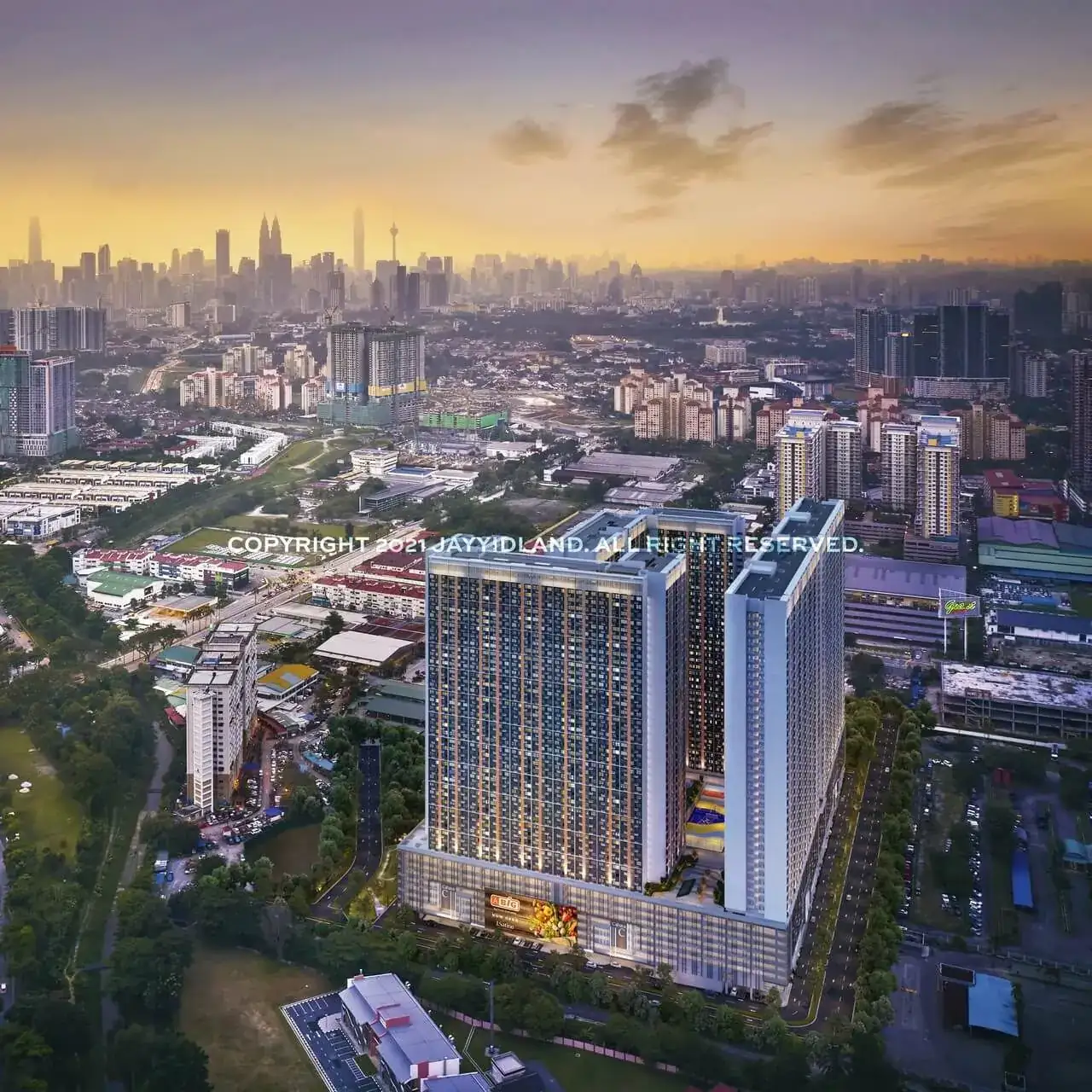 J.Satine Apartment, Setapak