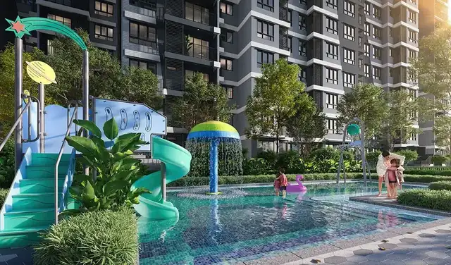M Aurora, Old Klang Road swimming pool