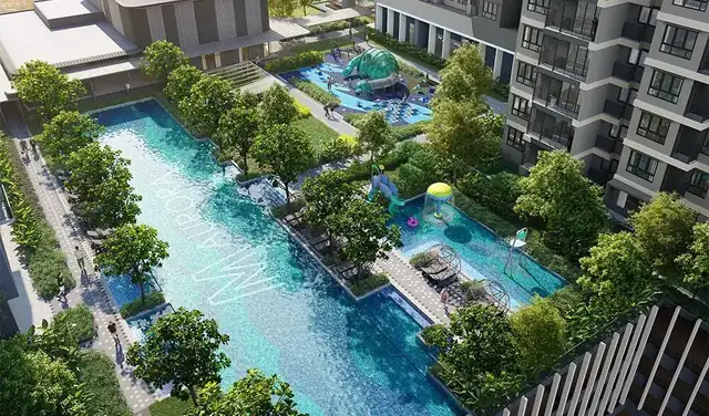 M Aurora, Old Klang Road swimming pool