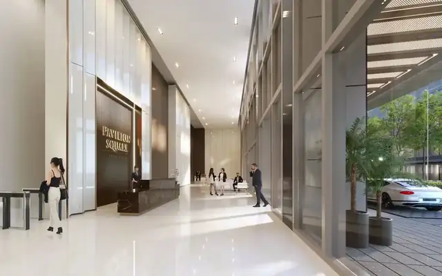 Pavilion Square, Golden Triangle lobby