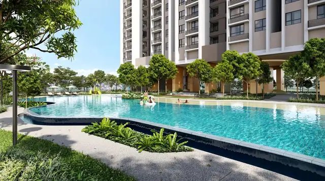 Residensi ZIG, Kepong swimming pool
